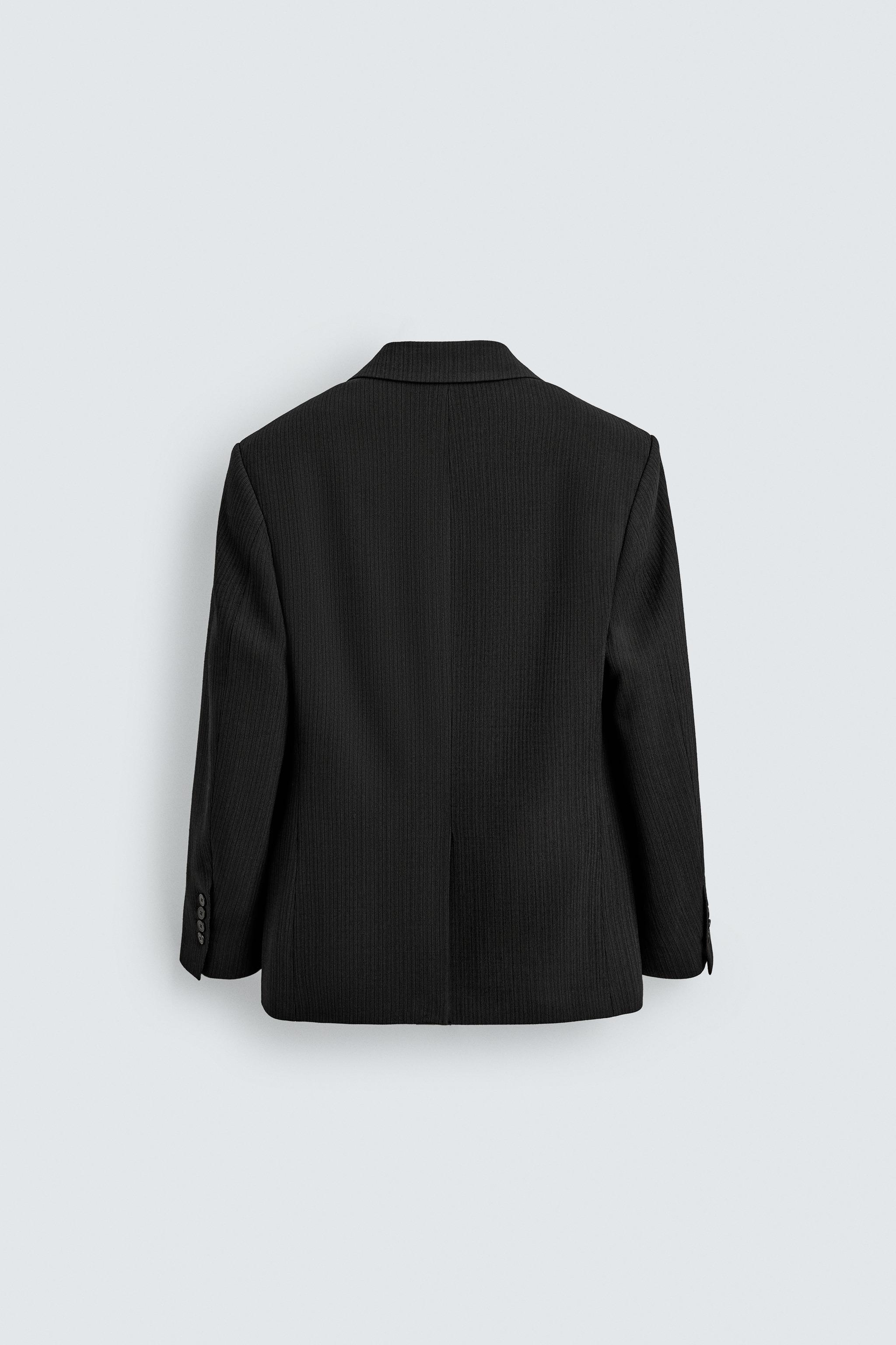 LIMITED EDITION DOUBLE BREASTED PINSTRIPE SUIT BLAZER