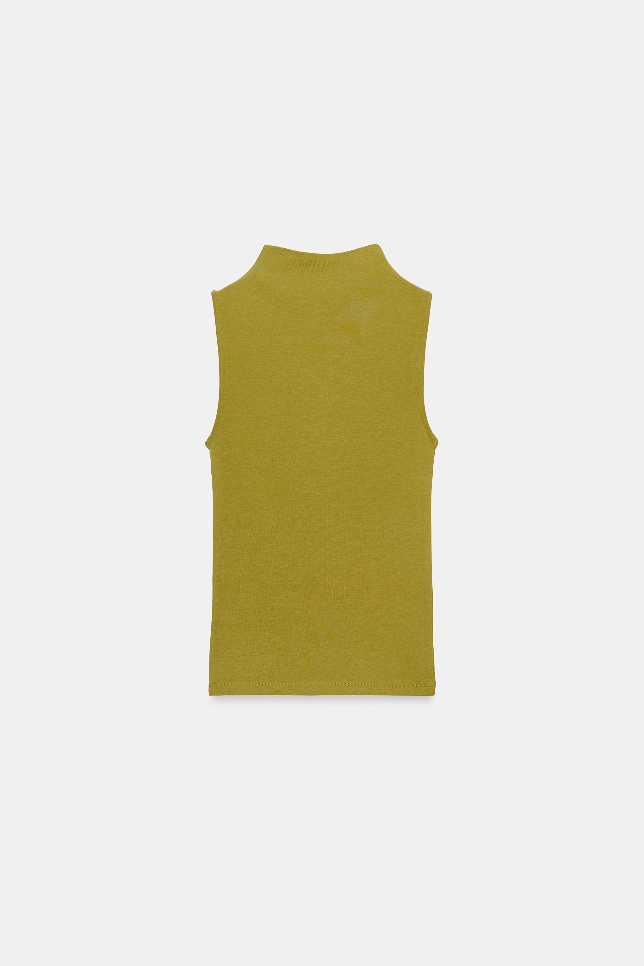 ノースリーブトップス - ブラウン | ZARA Japan / 日本