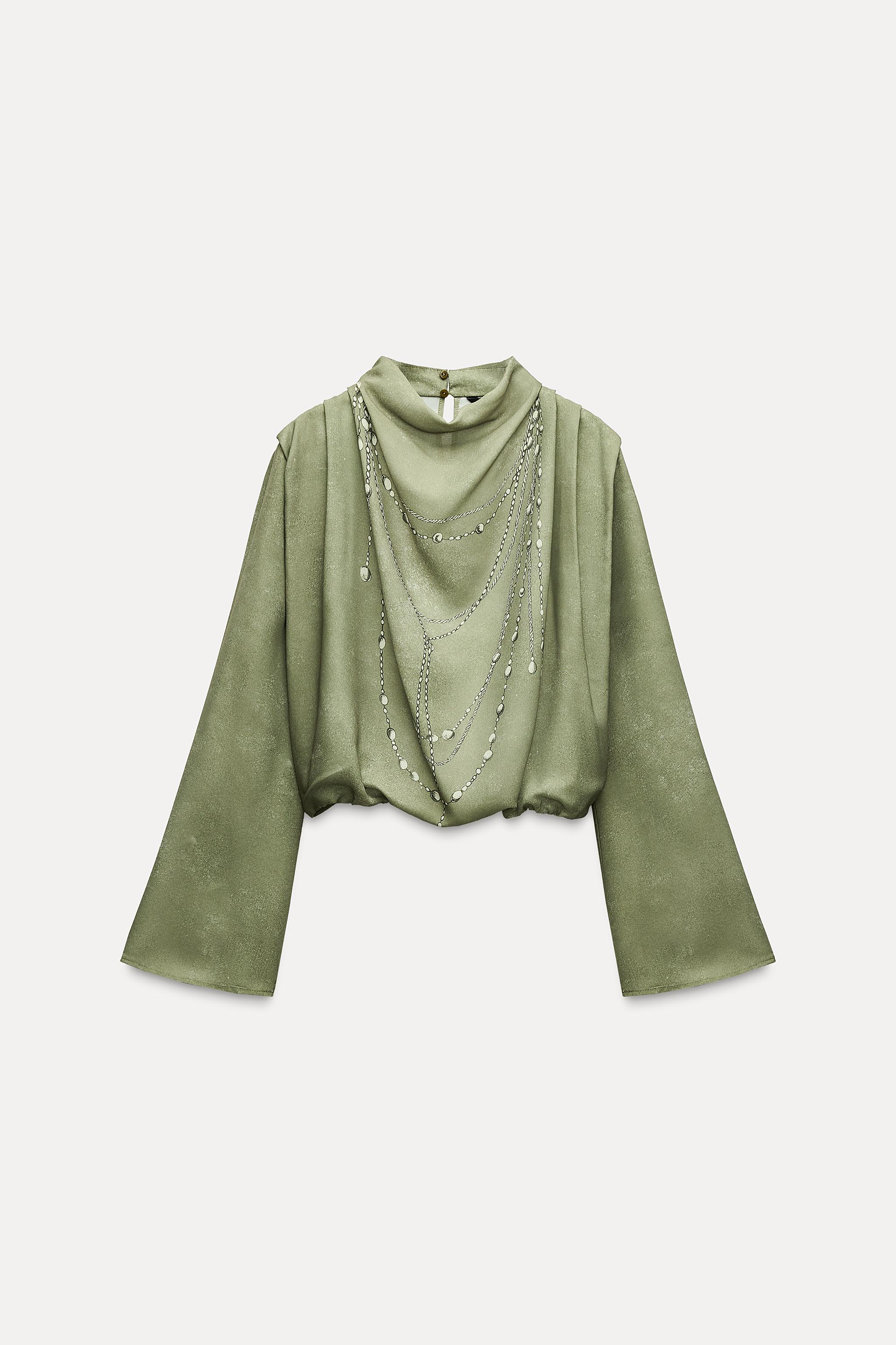 CHAIN PRINT SHIRT - Multicolored | ZARA United States