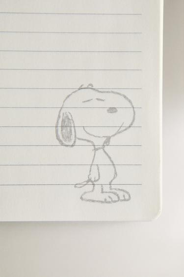 CHILDREN'S PEANUTS™ RING NOTEBOOK - Cream by Zara - Image 3