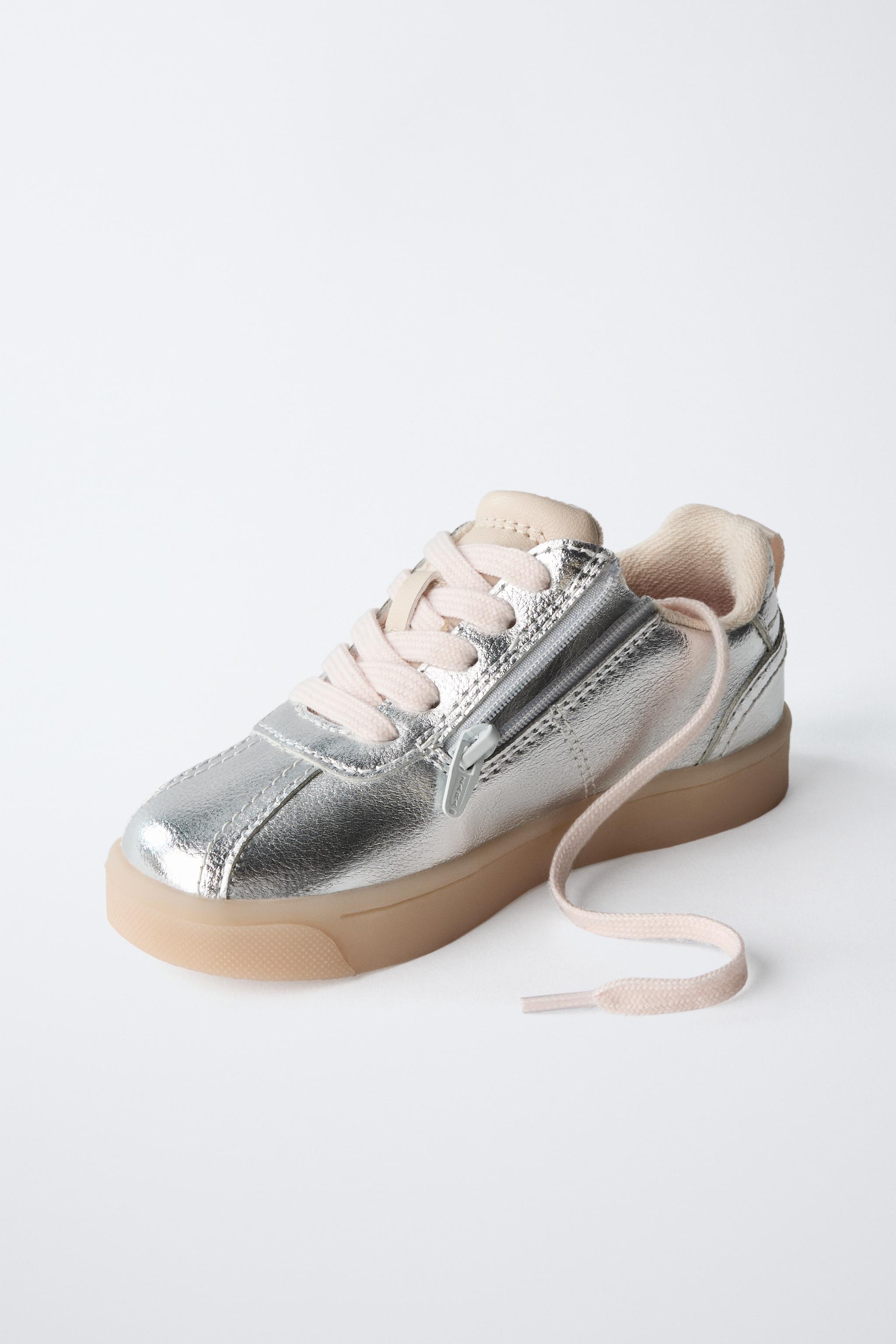 MINNIE MOUSE AND DAISY © DISNEY SNEAKERS - Silver | ZARA