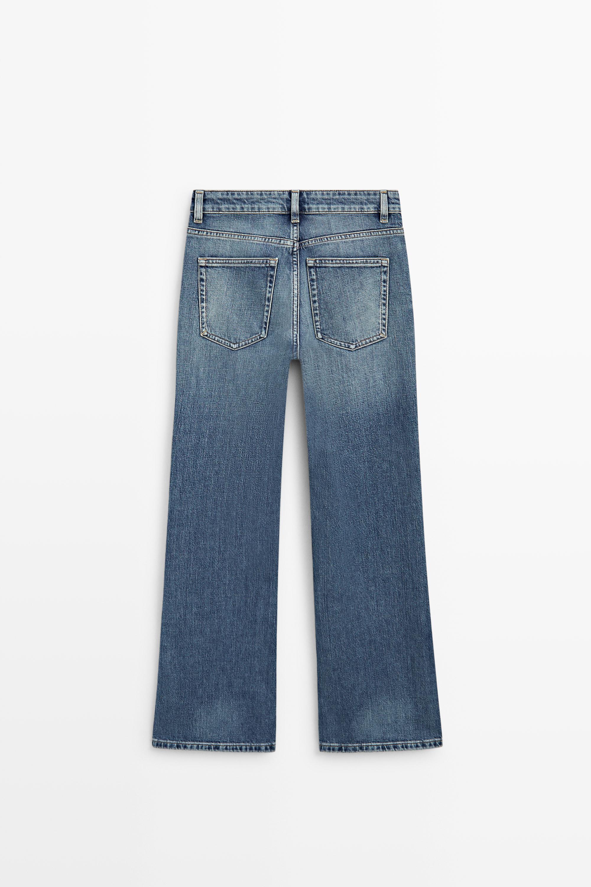 Jean bootcut taille haute