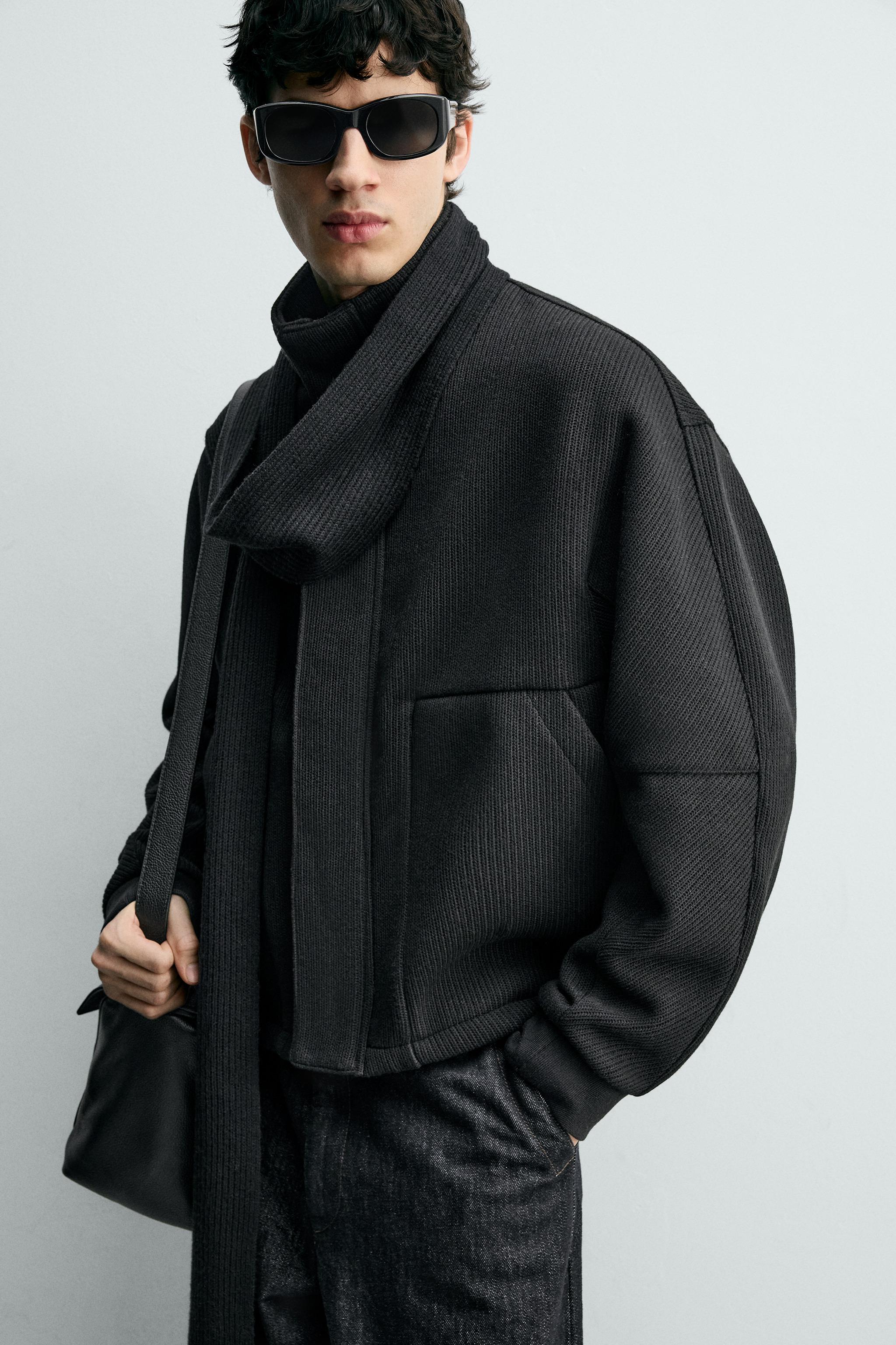 RIBBED BOXY FIT JACKET