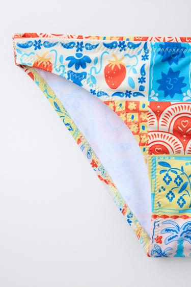 6-14 ANS/ BIKINI IMPRIMÉ - Corail de Zara - Image 3
