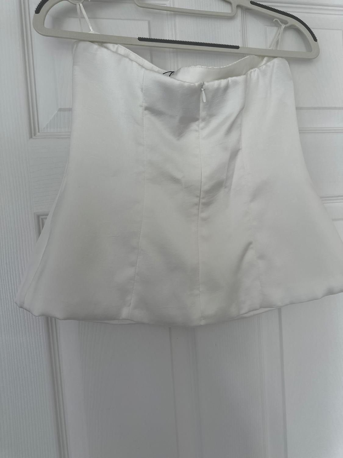 SATIN OFF-THE-SHOULDER TOP - Image 3