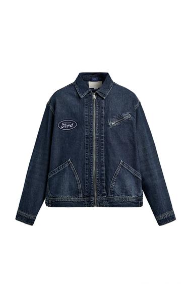 FORD © PATCH DENIM JACKET - Blue by Zara