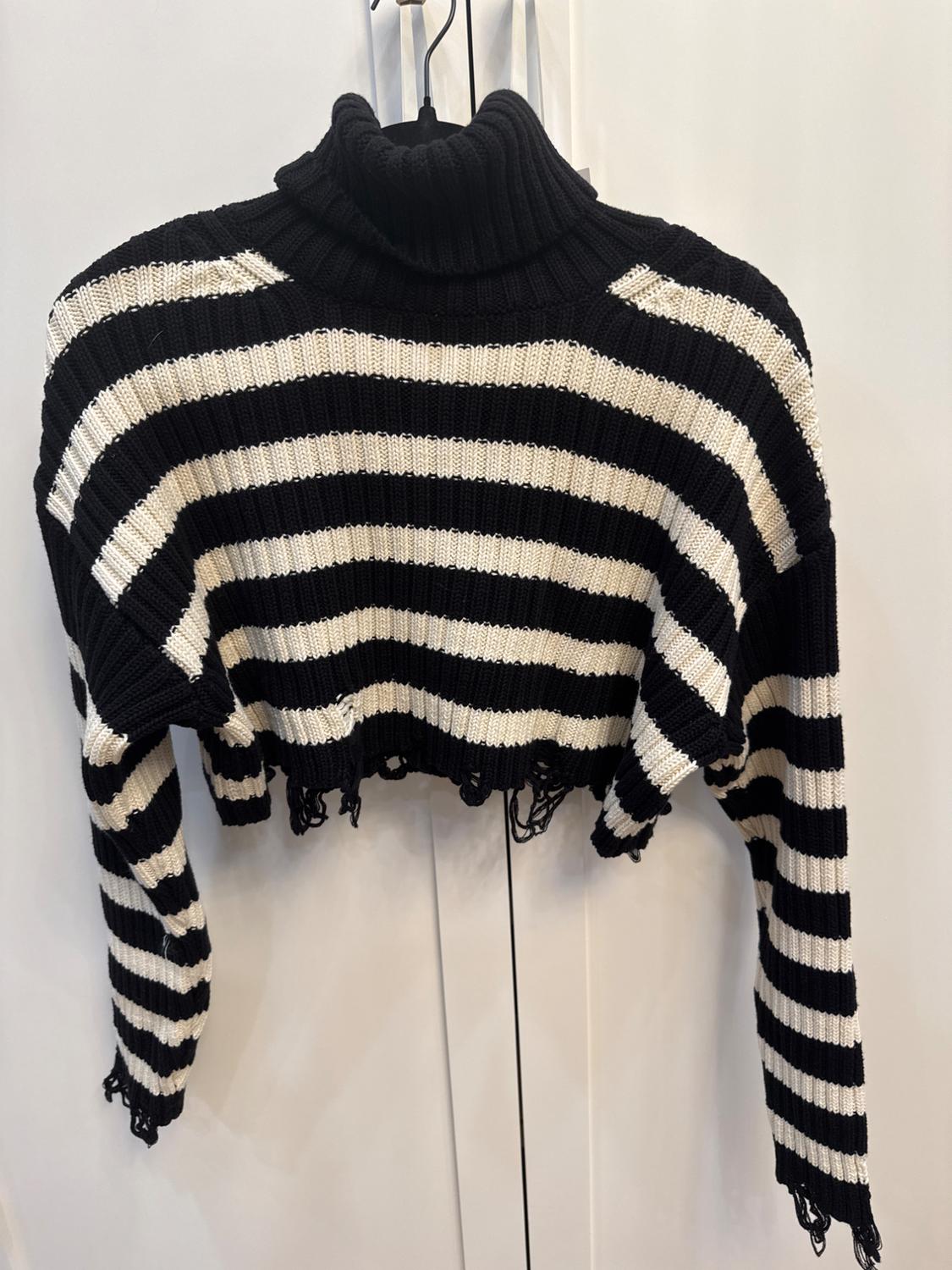 JERSEY CROP PUNTO RAYAS
