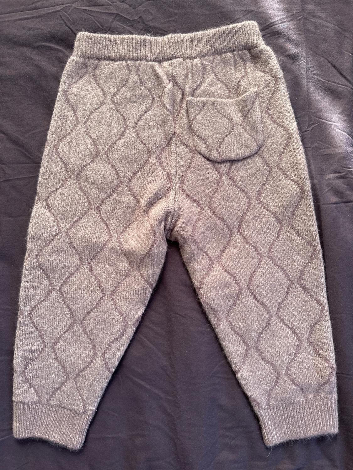 PADDED KNIT PANTS - Image 2