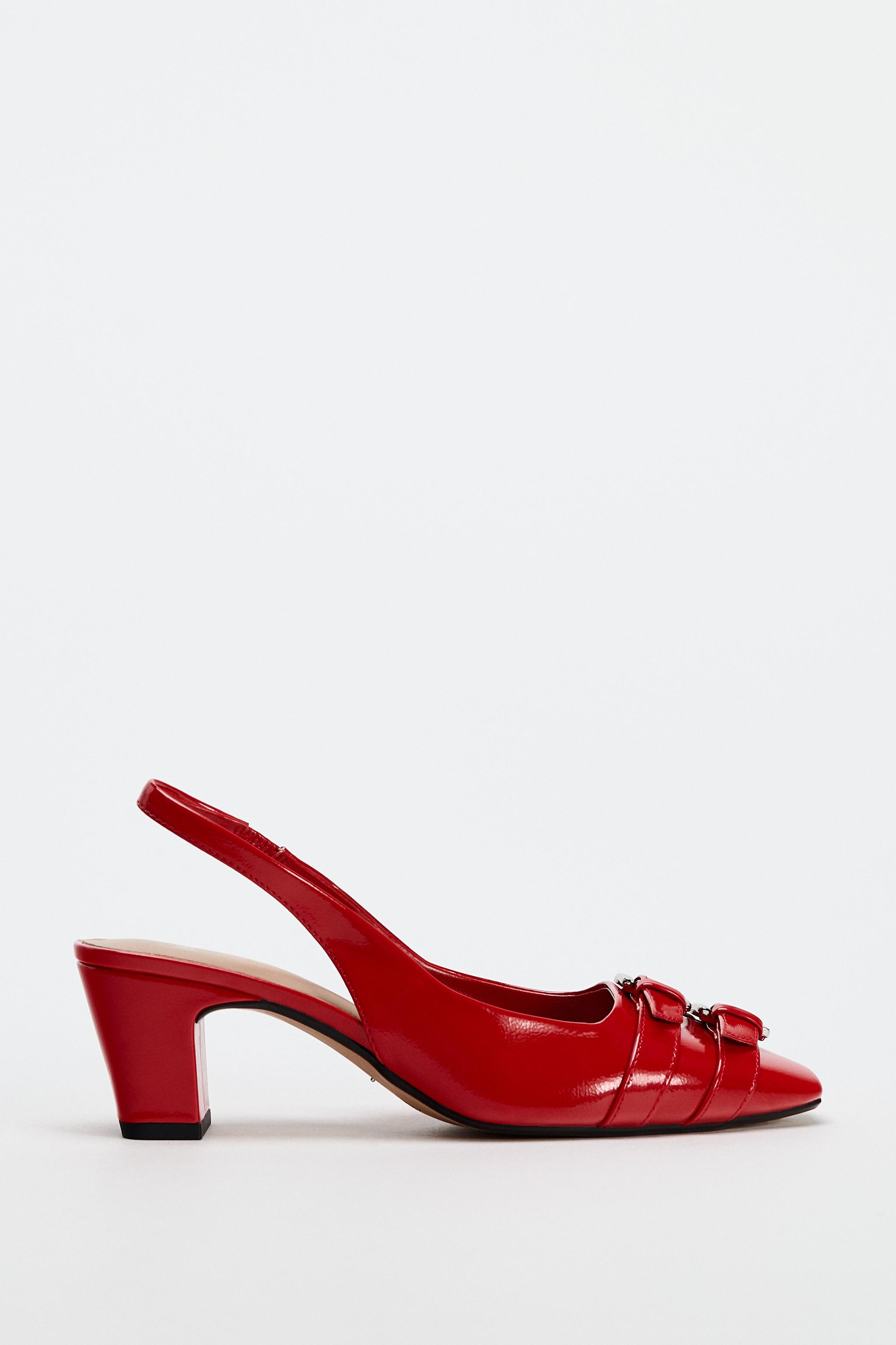 Chaussures rouges pour femme Nouvelle Collection en ligne ZARA Luxembourg