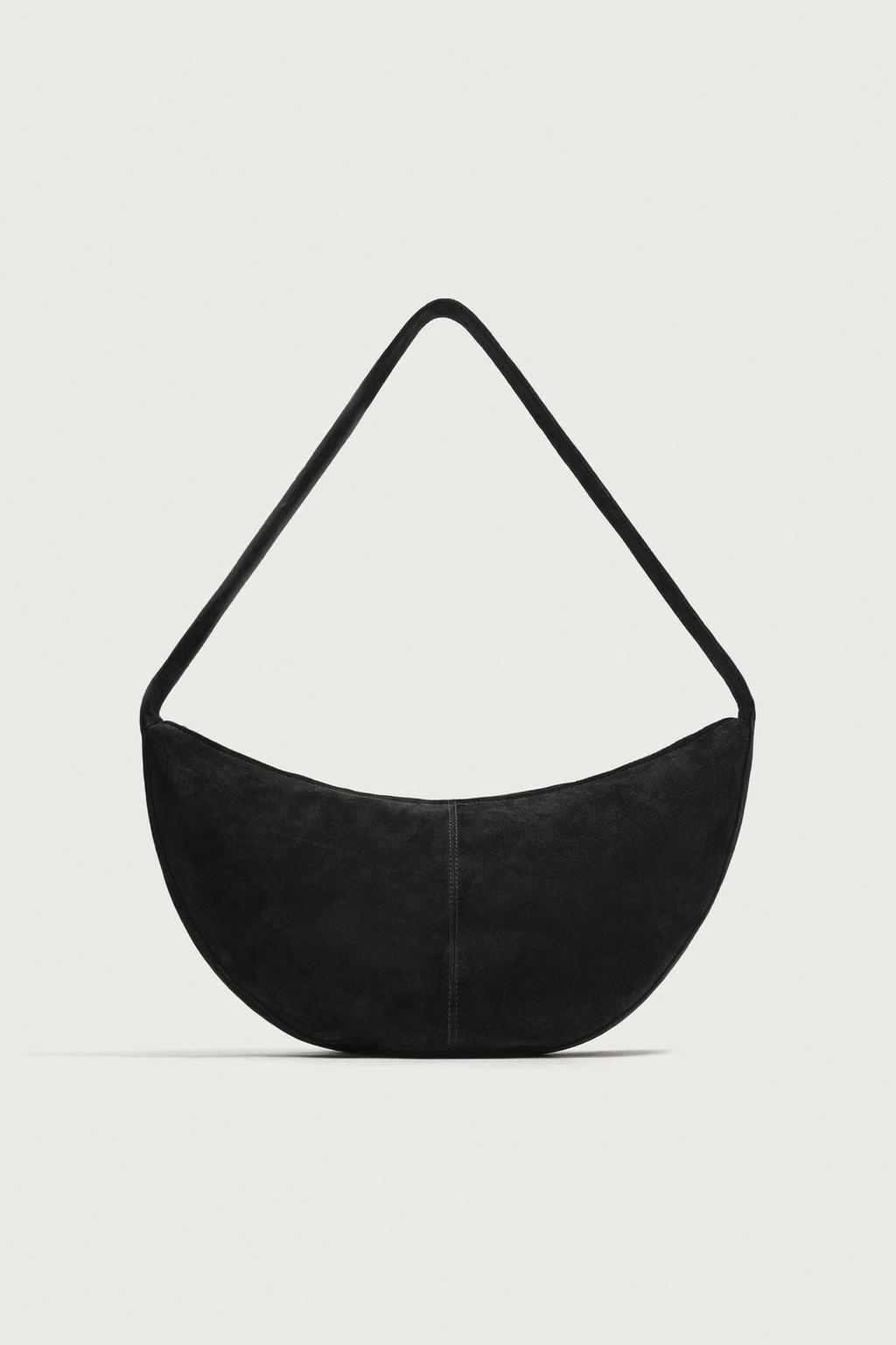 Leather Shoulder Bag — Men's