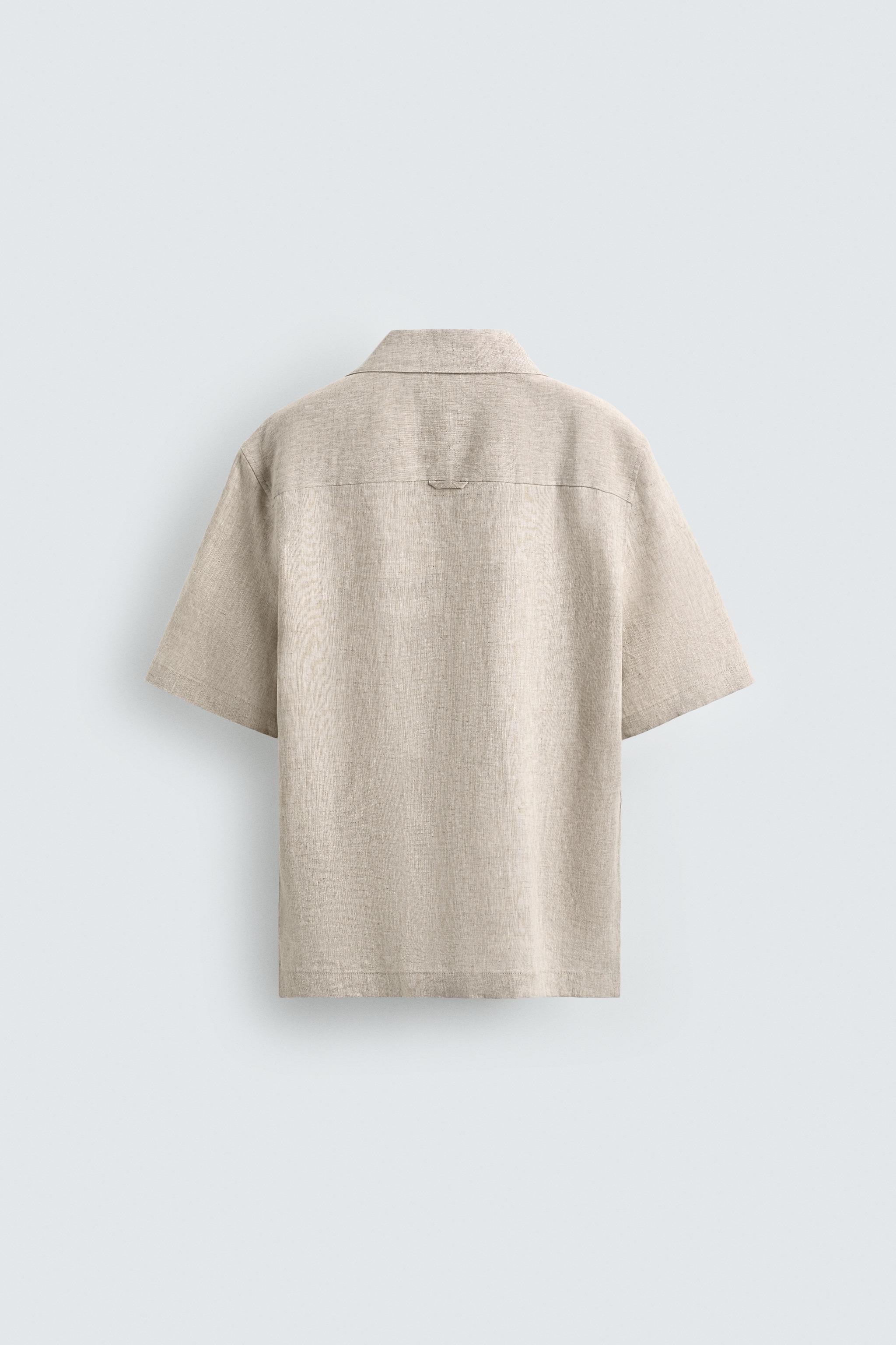 CHEMISE RELAXED FIT 100% LIN