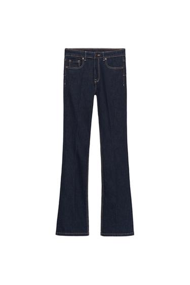 ZW COLLECTION BOOTCUT MID-WAIST JEANS - Blue by Zara