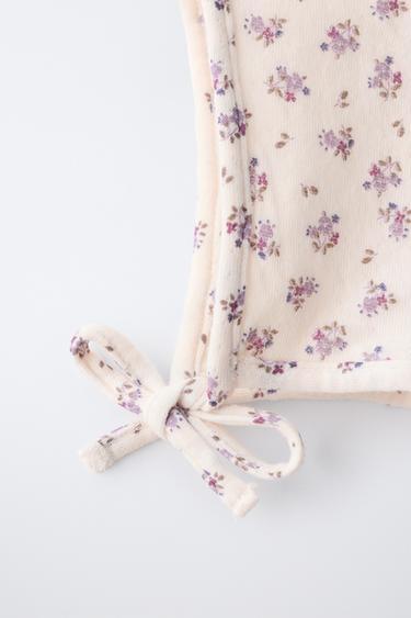 FLORAL PRINT BONNET - Pale pink by Zara - Image 2