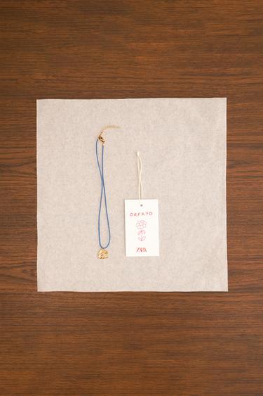 Zara ZARA TIMELESS - 24K HOUSE NECKLACE ORFAYO © - Blue