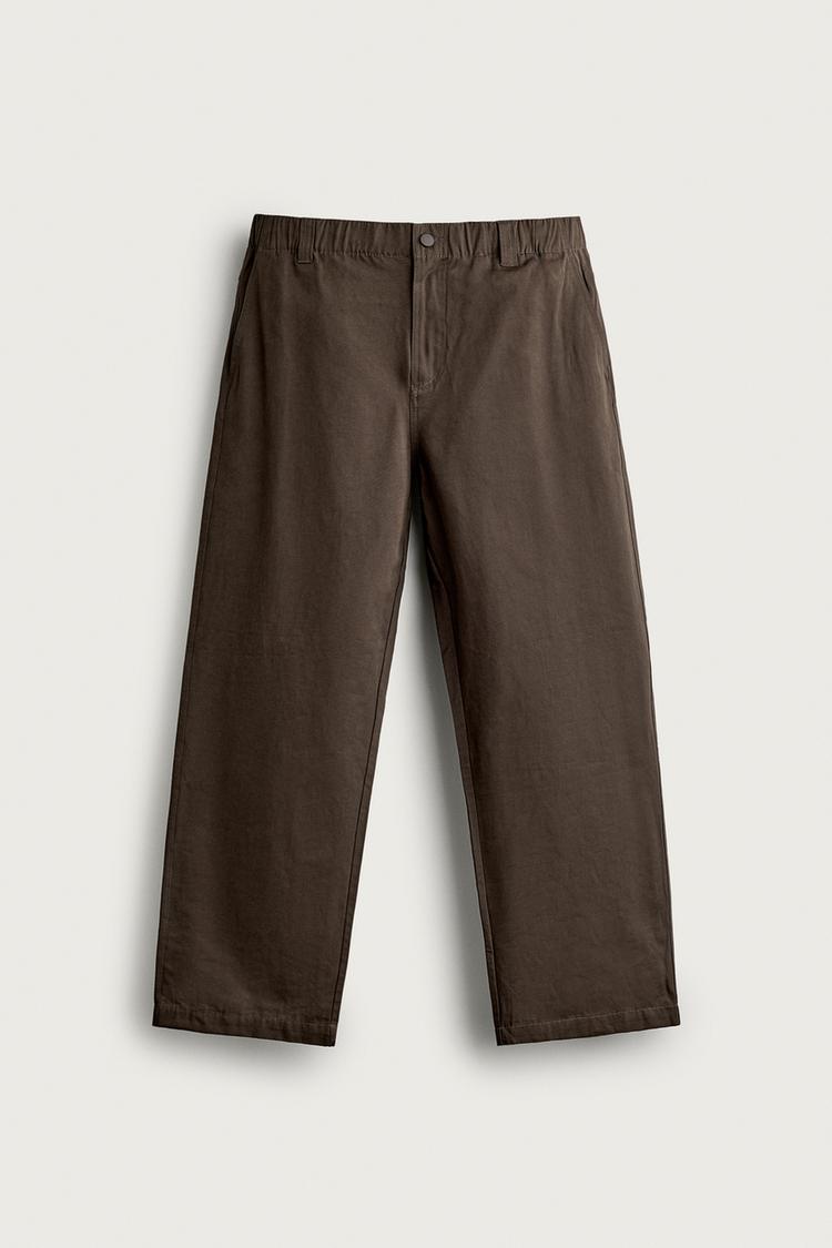 SOFT RELAXED FIT TROUSERS