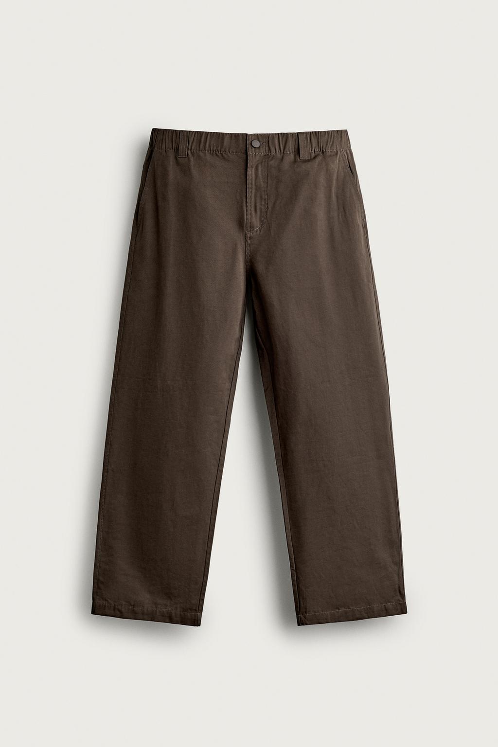 SOFT RELAXED FIT TROUSERS