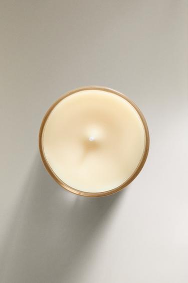 (180 G) CLEAN BLOSSOM SCENTED CANDLE - Green/White by Zara - Image 2