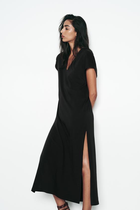 レディースVネックドレスワンピース | 最新コレクション | ZARA 日本 