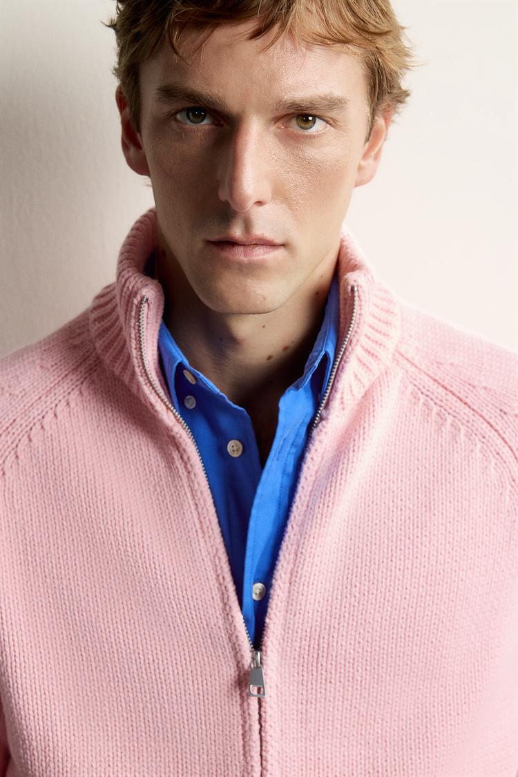ZIP CARDIGAN