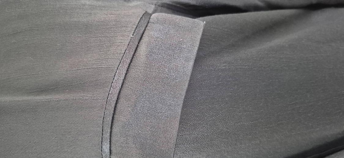 ZW COLLECTION SATIN SHIRT WITH POCKETS - Image 3