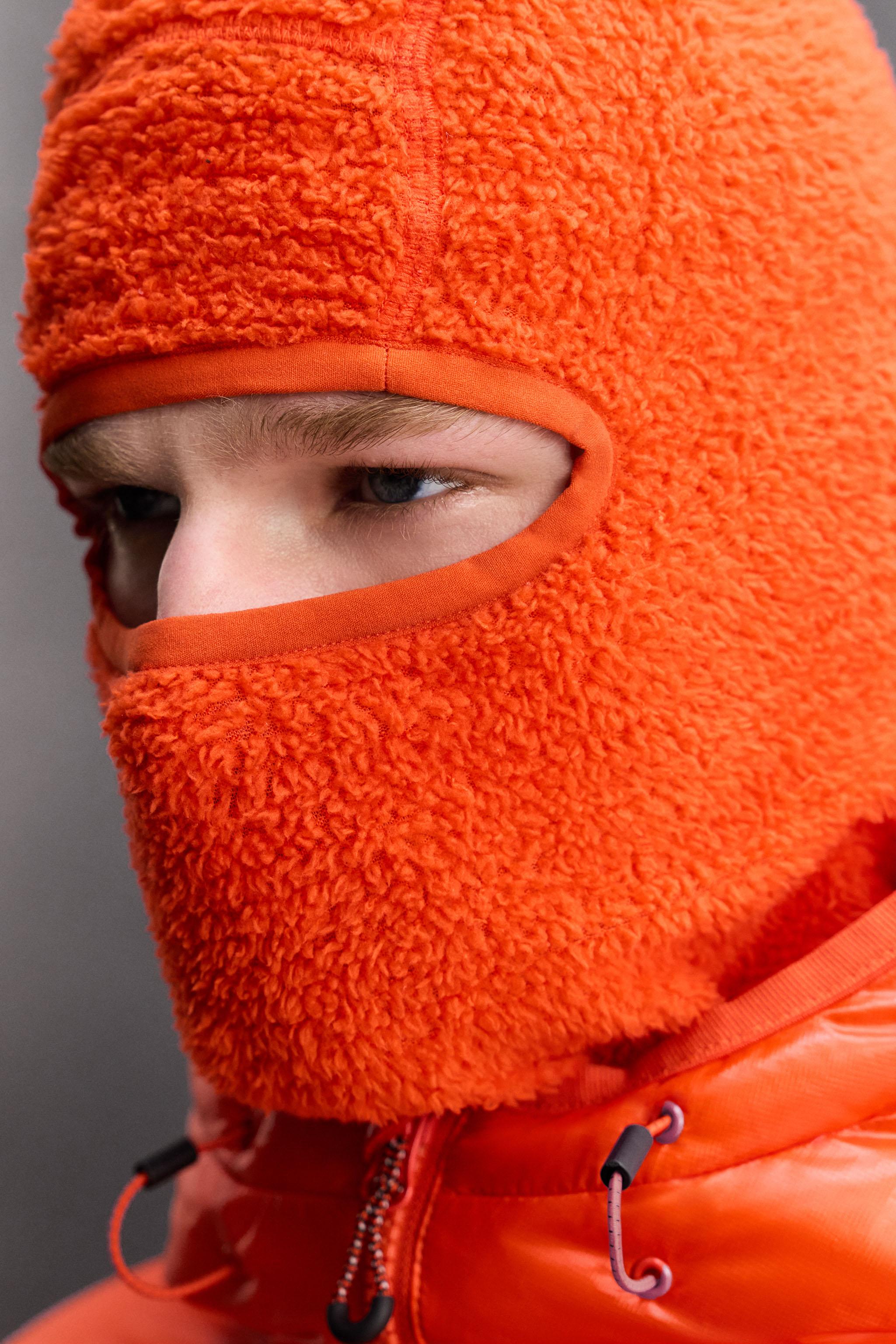 テクスチャー ポーラースキーバラクラバ - オレンジ色 | ZARA Japan / 日本