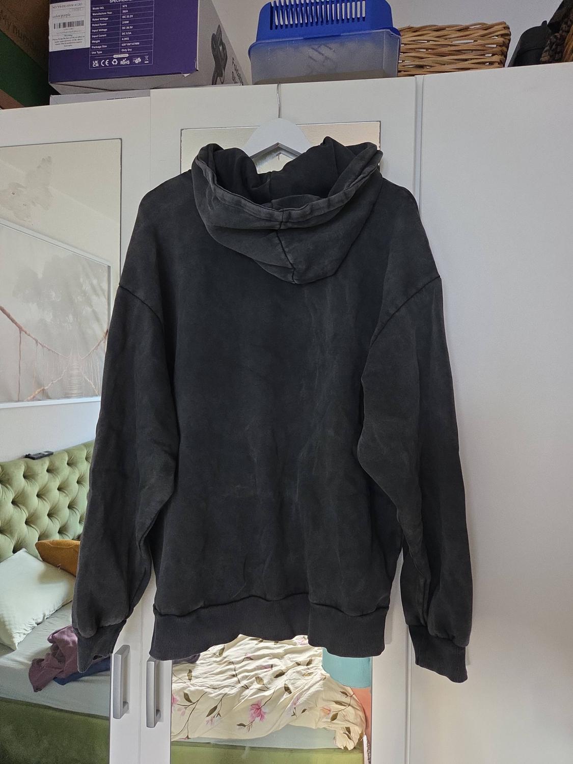 FADED-EFFECT RING HOODIE - Image 2