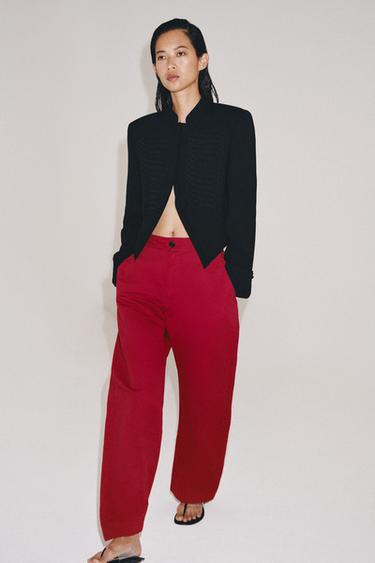 ZW COLLECTION FIREMAN CLASP BLAZER - Black by Zara