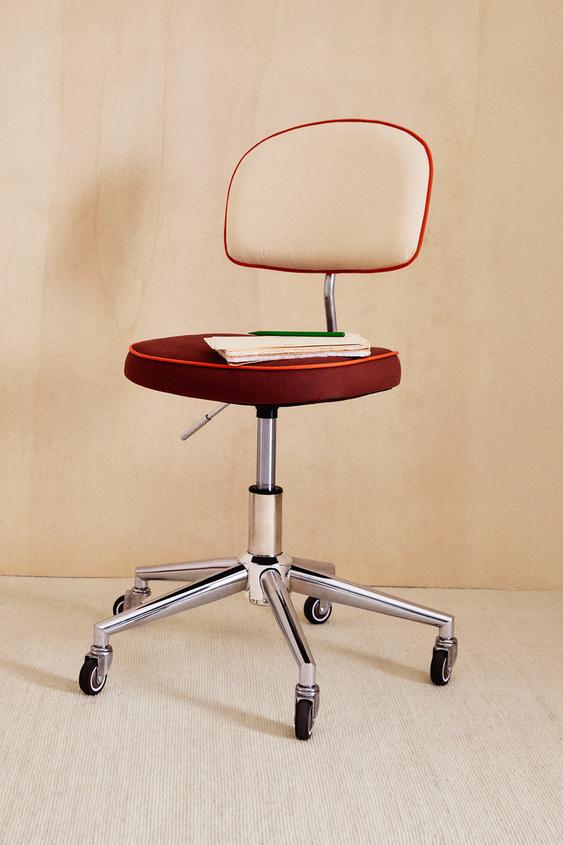 CHAISE DE BUREAU ENFANT À ROULETTES PASSEPOIL - Multicolore de Zara - Image 5