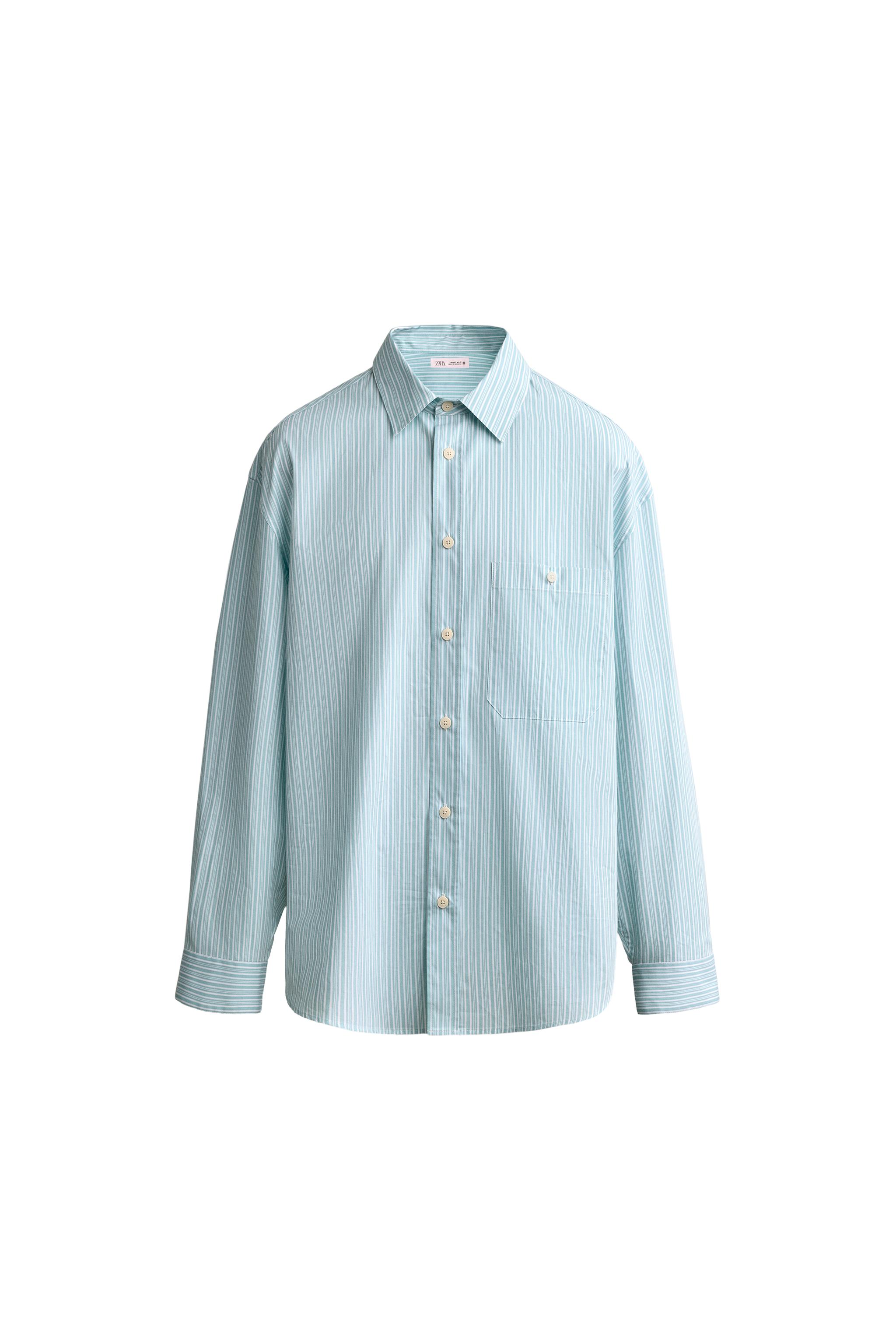 CAMISA BOXY FIT RAYAS