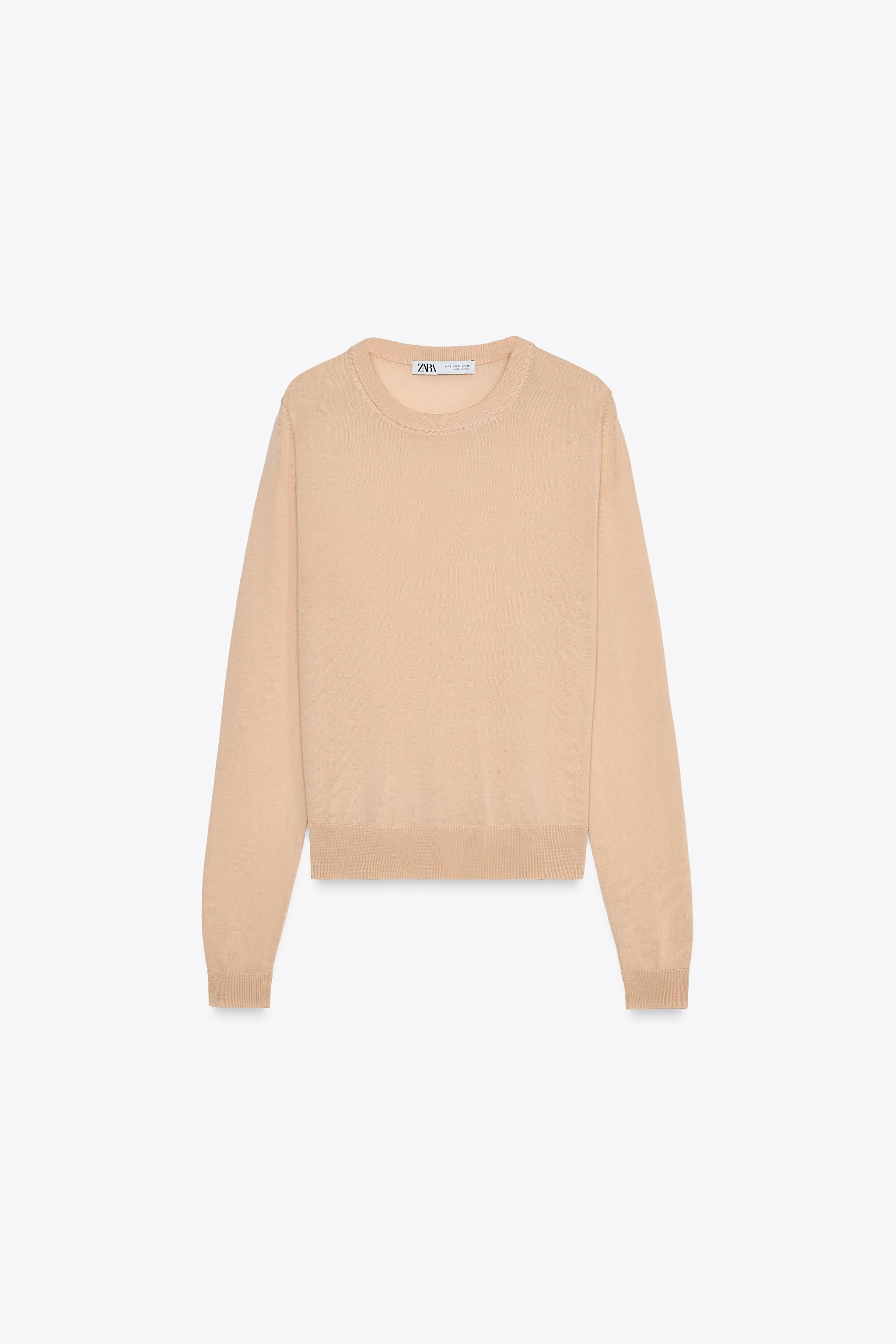 ZARA ベーシックプレーンニットセーター 🖤【ZARA】'24 新作▶︎ @bonita_spain_ ○#ベーシック プレーン