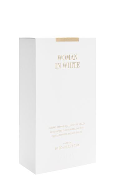Zara WOMAN IN WHITE PARFUM 80 ML (2.72 FL. OZ). - TINTED LEATHER