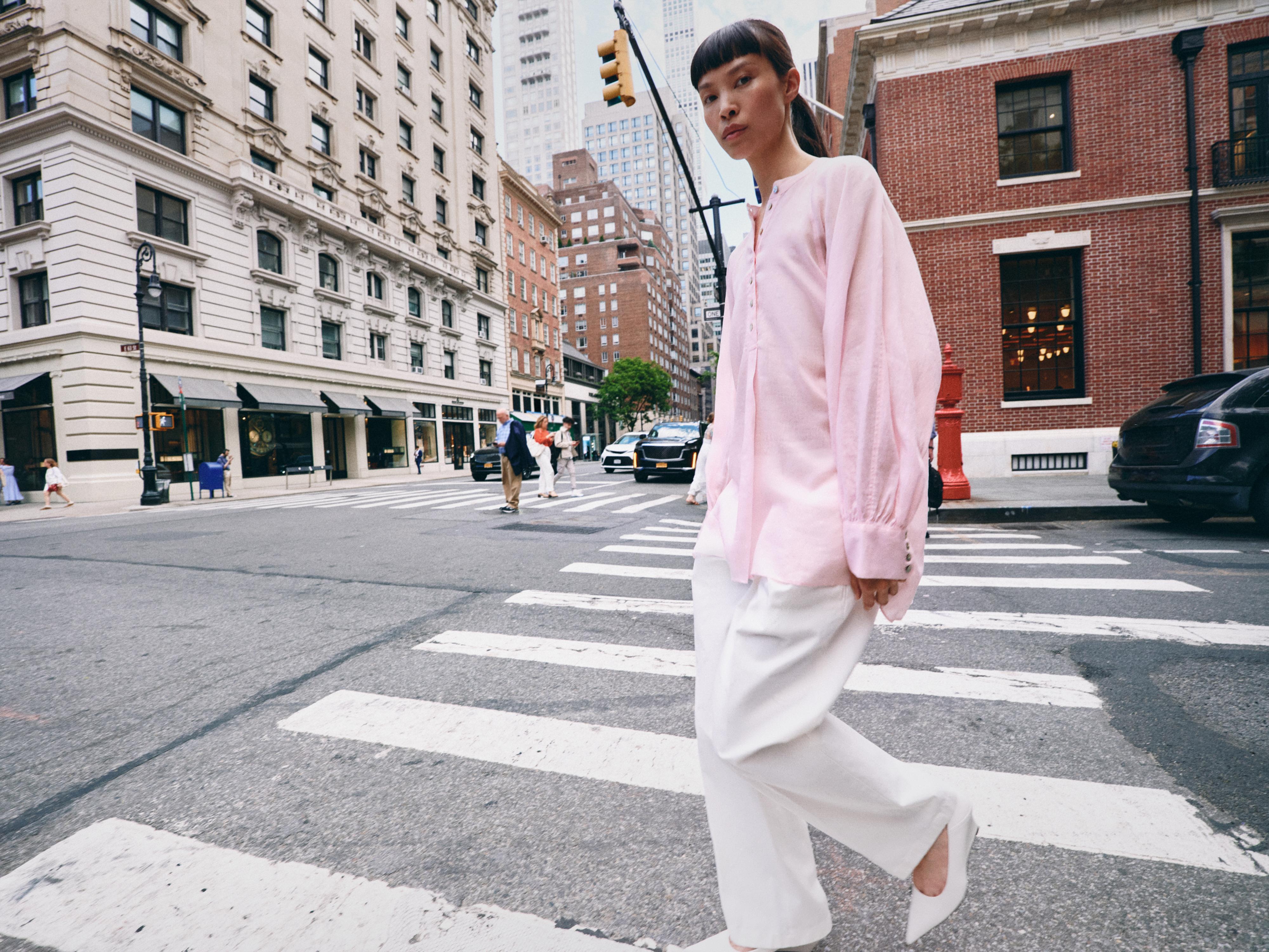 FLOWY RAMIE SHIRT ZW COLLECTION