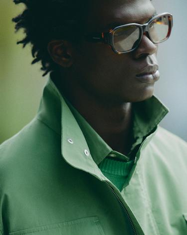 RECTANGULAR SUNGLASSES - Tortoiseshell by Zara