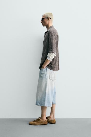JACQUARD KNIT SHIRT - Greyish by Zara - Image 3