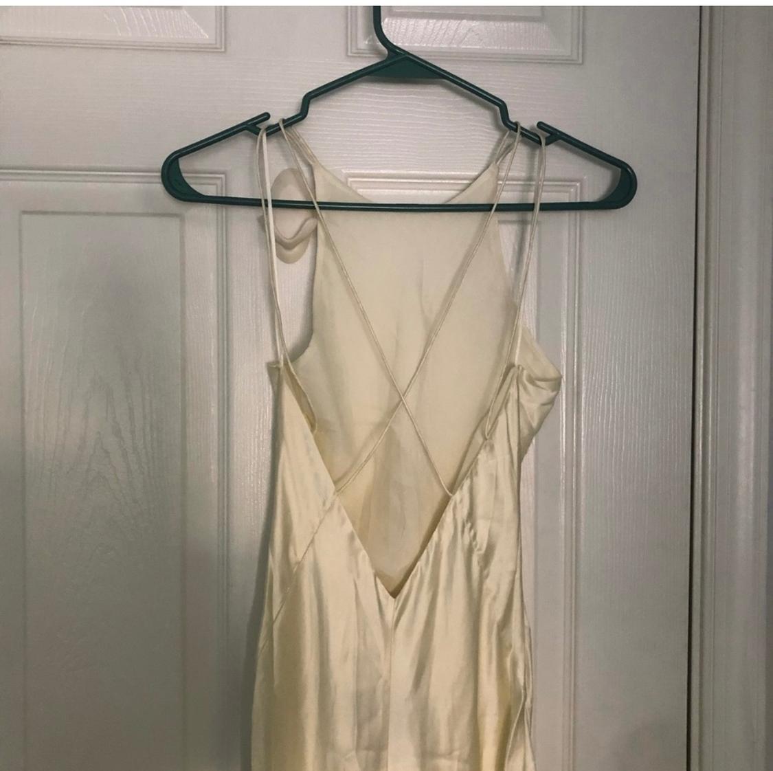 100% SILK HALTER DRESS - Image 4