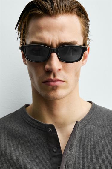 RIBBED HENLEY T-SHIRT - Dark grey by Zara - Image 5