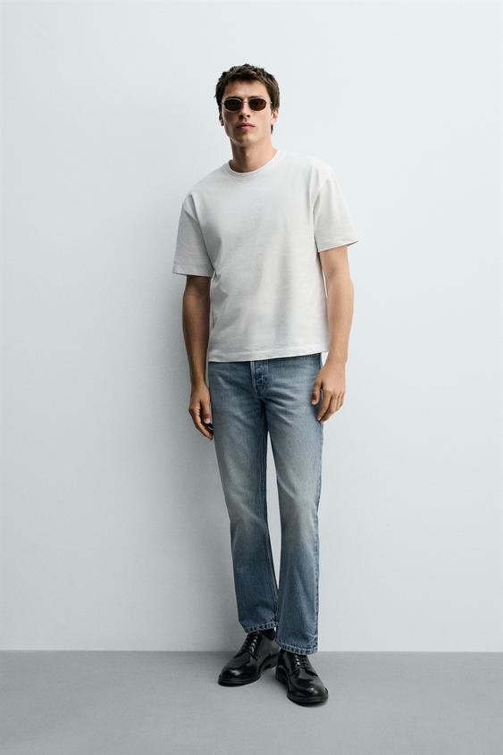JEANS REGULAR FIT - Azul medio de Zara - Imagen 0