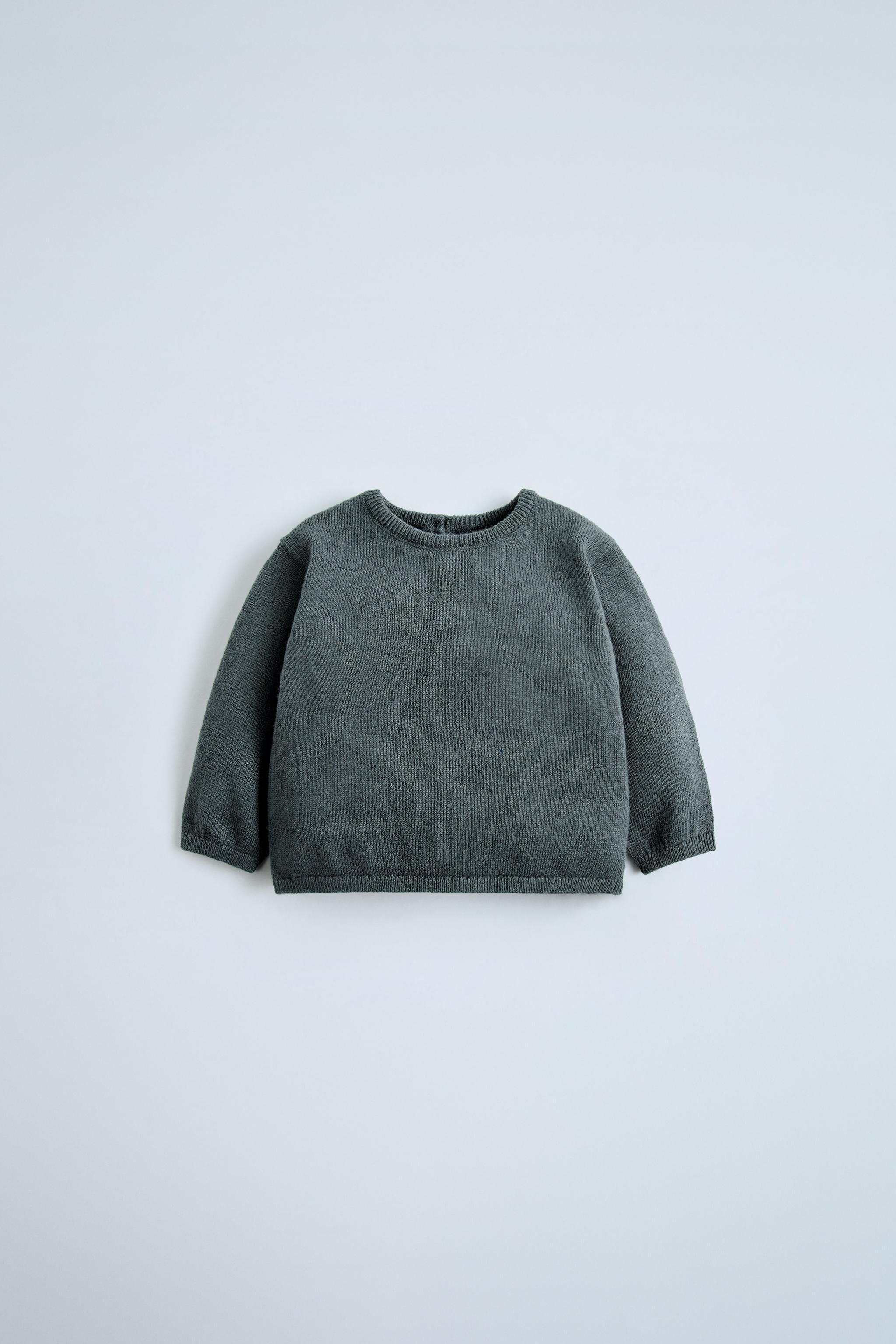 ZARA baby kids TEXTURED KNIT SWEATER 3-6 online MONTHS