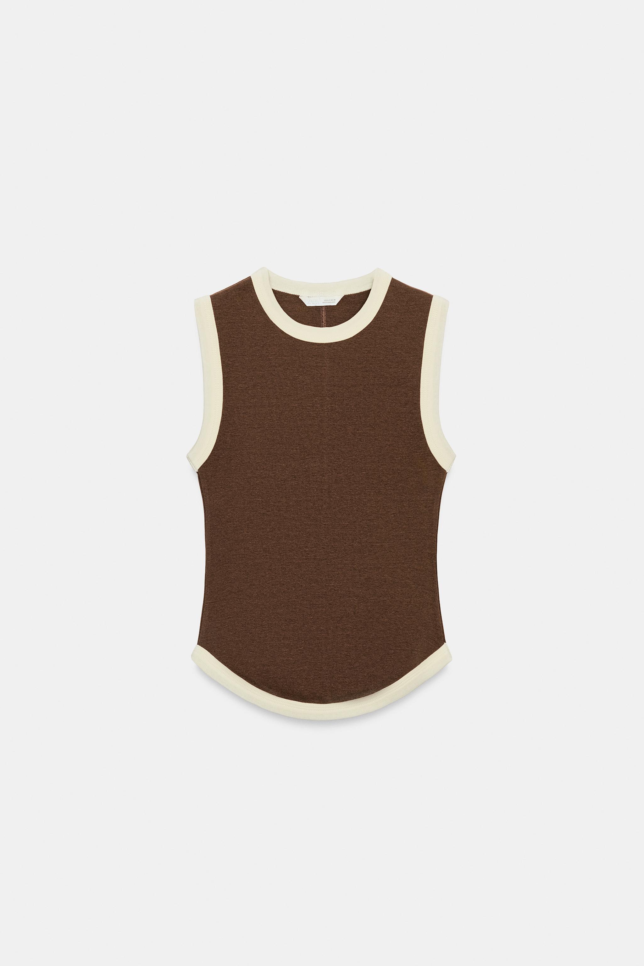 KONTRAST BİYELİ T-SHIRT - Görsel 6