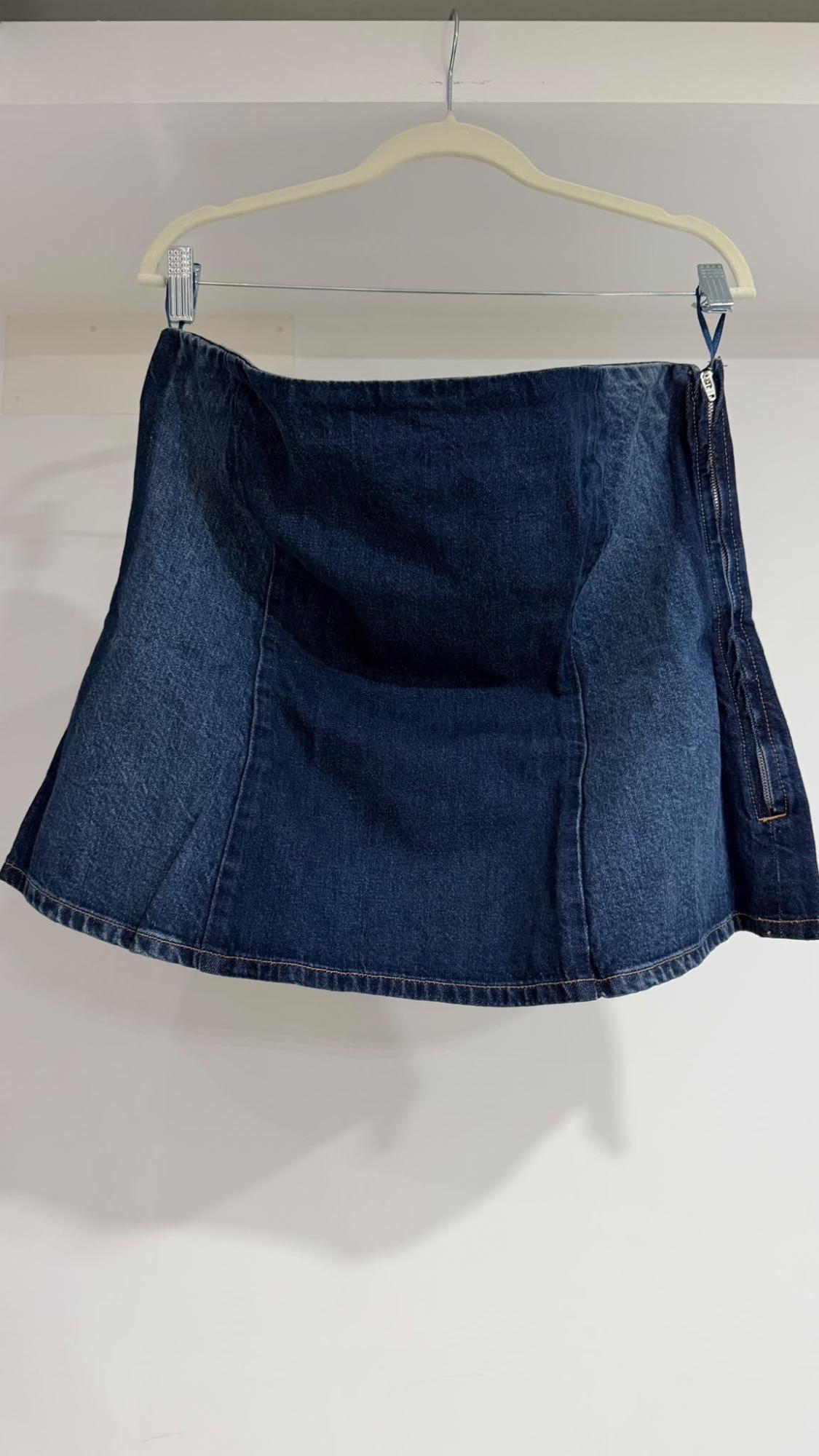 ΤΟΠ BANDEAU DENIM TRF - Image 5