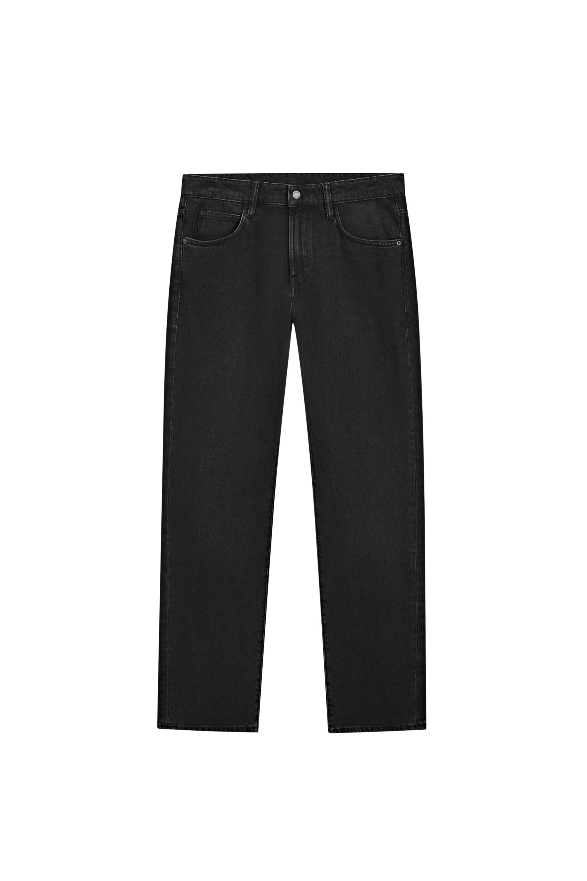 Tapered fit jeans — Anthracite Gray