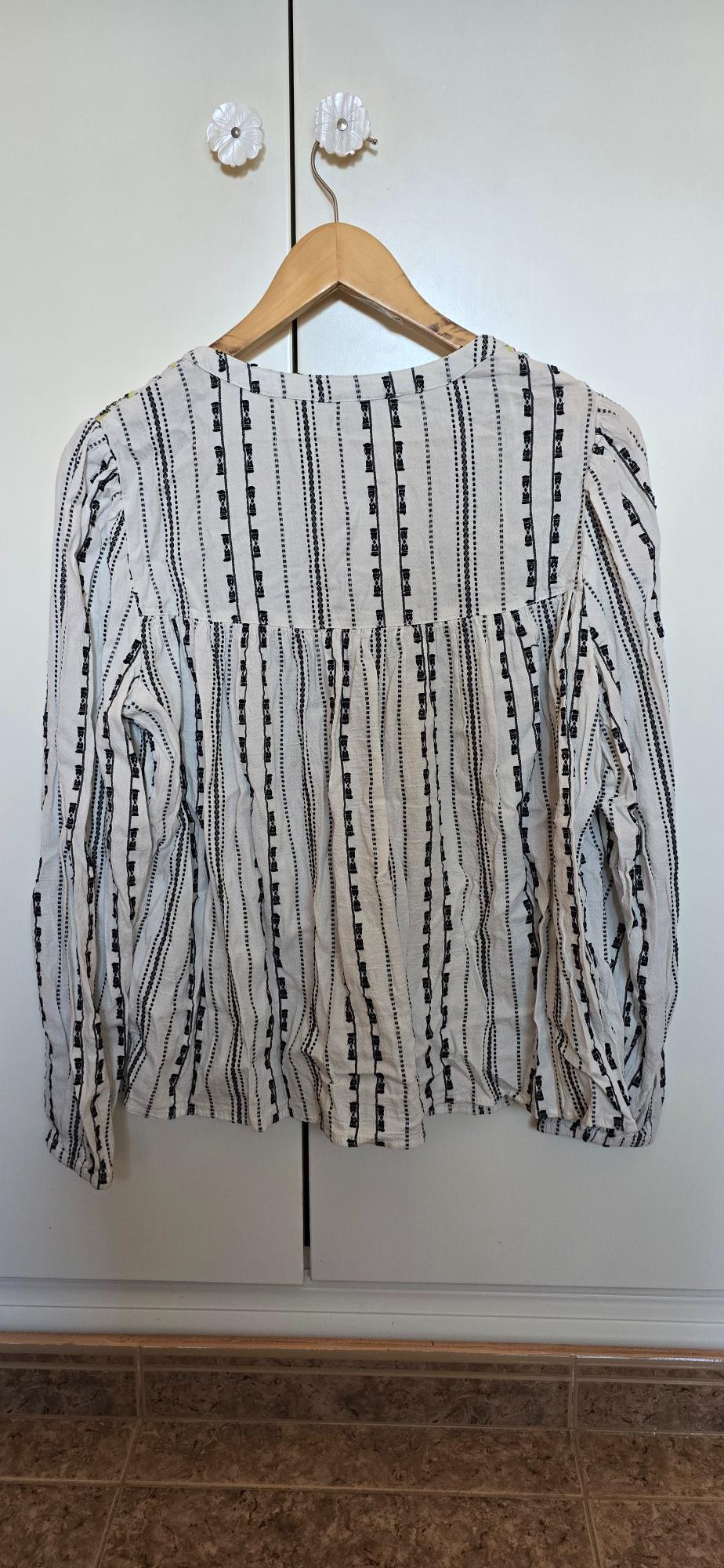 EMBROIDERED BLOUSE WITH BEADING - Image 2