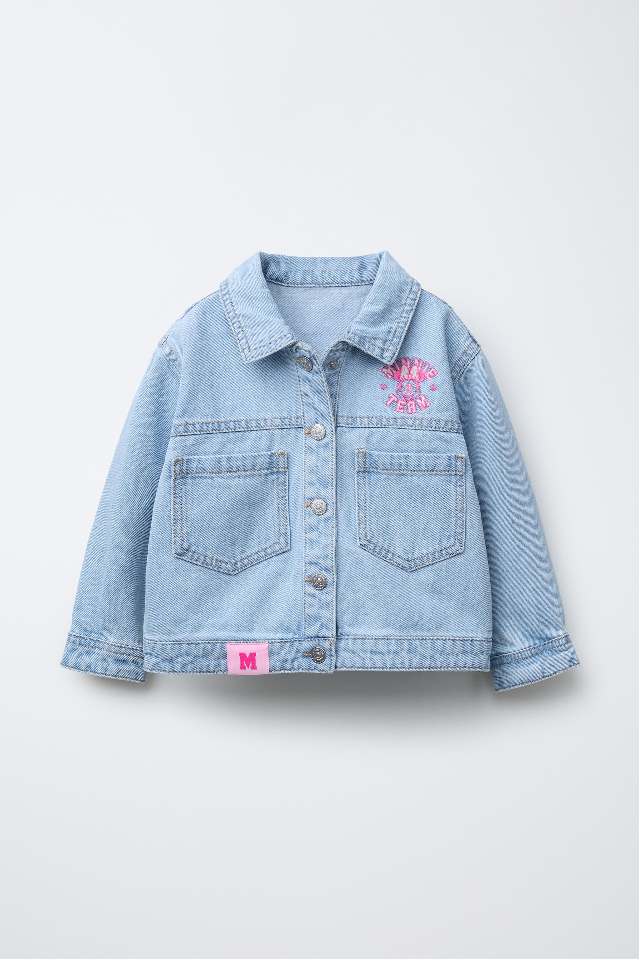 Disney Minnie Minnie Mouse Blue Jean Jacket Disney Store Disney
