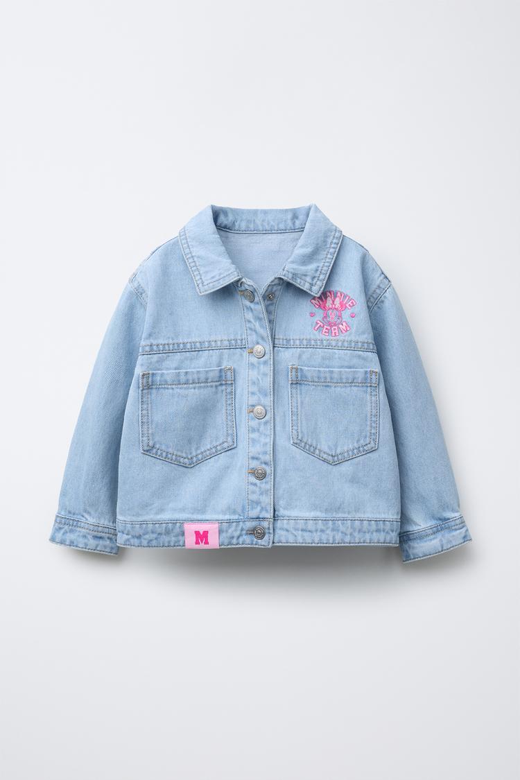 VESTE EN DENIM MINNIE MOUSE © DISNEY Bleu clair ZARA Canada