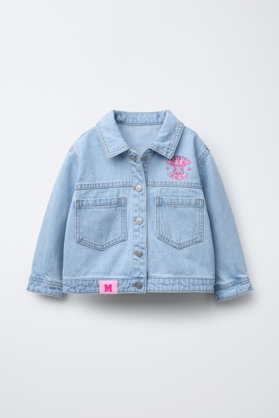 VESTE EN DENIM MINNIE MOUSE © DISNEY Bleu clair ZARA France