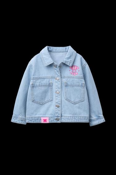 CAZADORA DENIM MINNIE MOUSE © DISNEY - Azul claro de Zara - Imagen 0