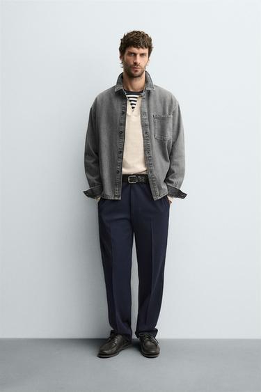 Zara TEKSASÄRK BOXY FIT - Hall