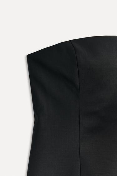 STRAPLESS TOP 50TH ANNIVERSARY - Black by Zara - Image 3