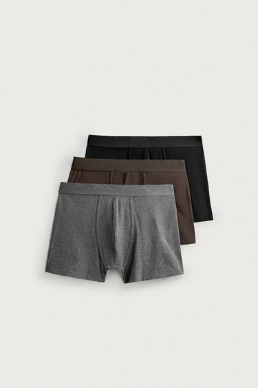SOFT BOXER BRIEFS 3-PACK - various by Zara