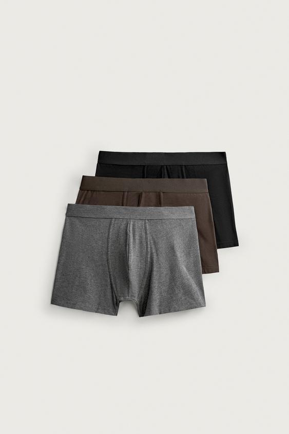 SOFT BOXER BRIEFS 3-PACK - various by Zara - Image 0